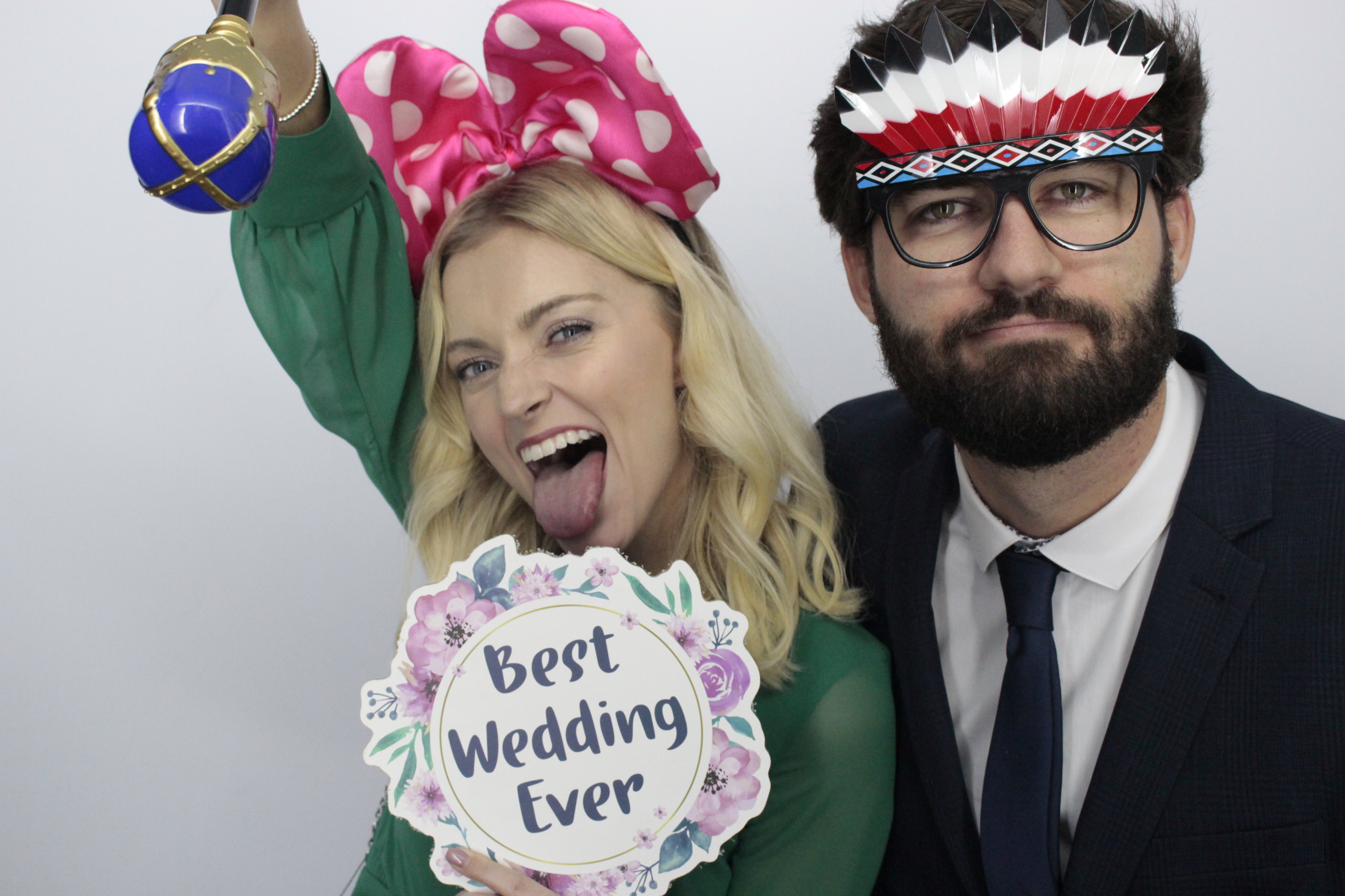 Ben & Abby’s Wedding  | View more photos from the event at gallery.myphotoboothexperience.co.uk/u/MyPhotoBoothExperienceLtd/Ben-Abby’s-Wedding